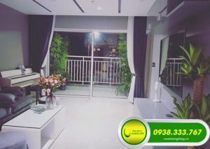 TƯỜNG CÂY BAN CÔNG CĂN HỘ CA SỸ BẢO ANH